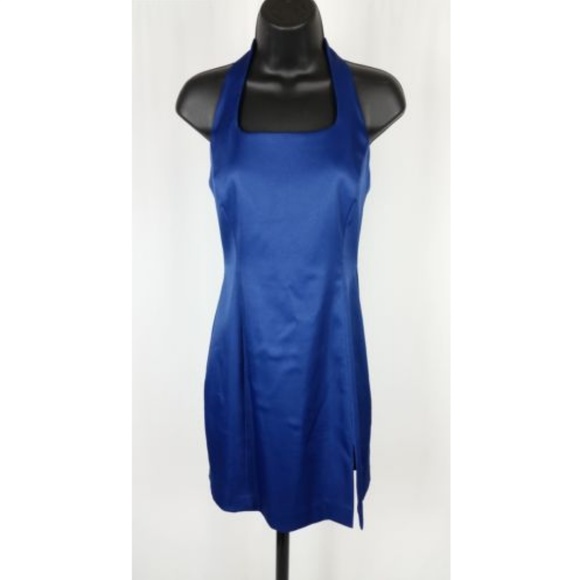Laundry By Shelli Segal Dresses & Skirts - Laundry by Shelli Segal 6 Dress Blue Halter Party